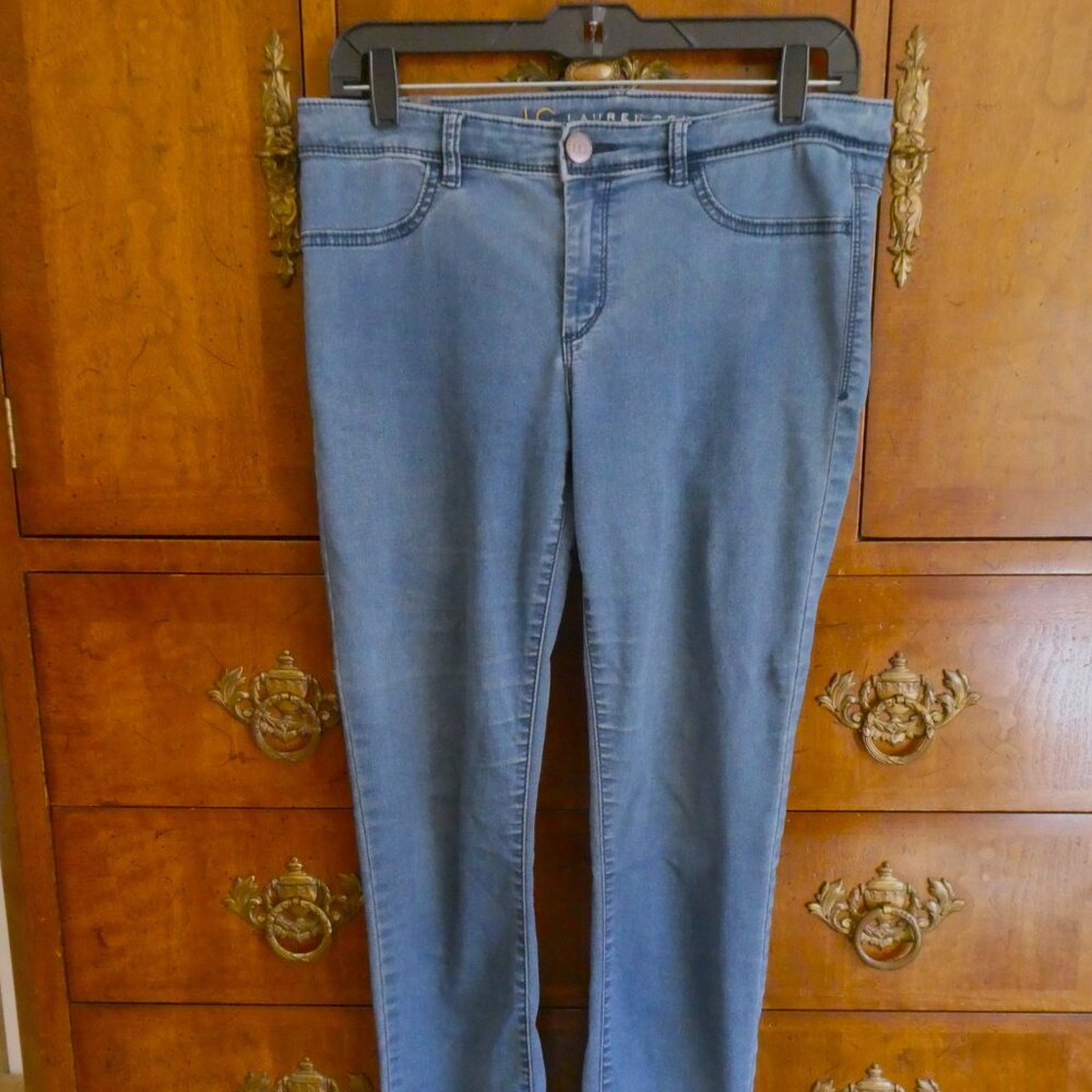 LC Lauren Conrad Denim Jeggings / Jeans Size 8